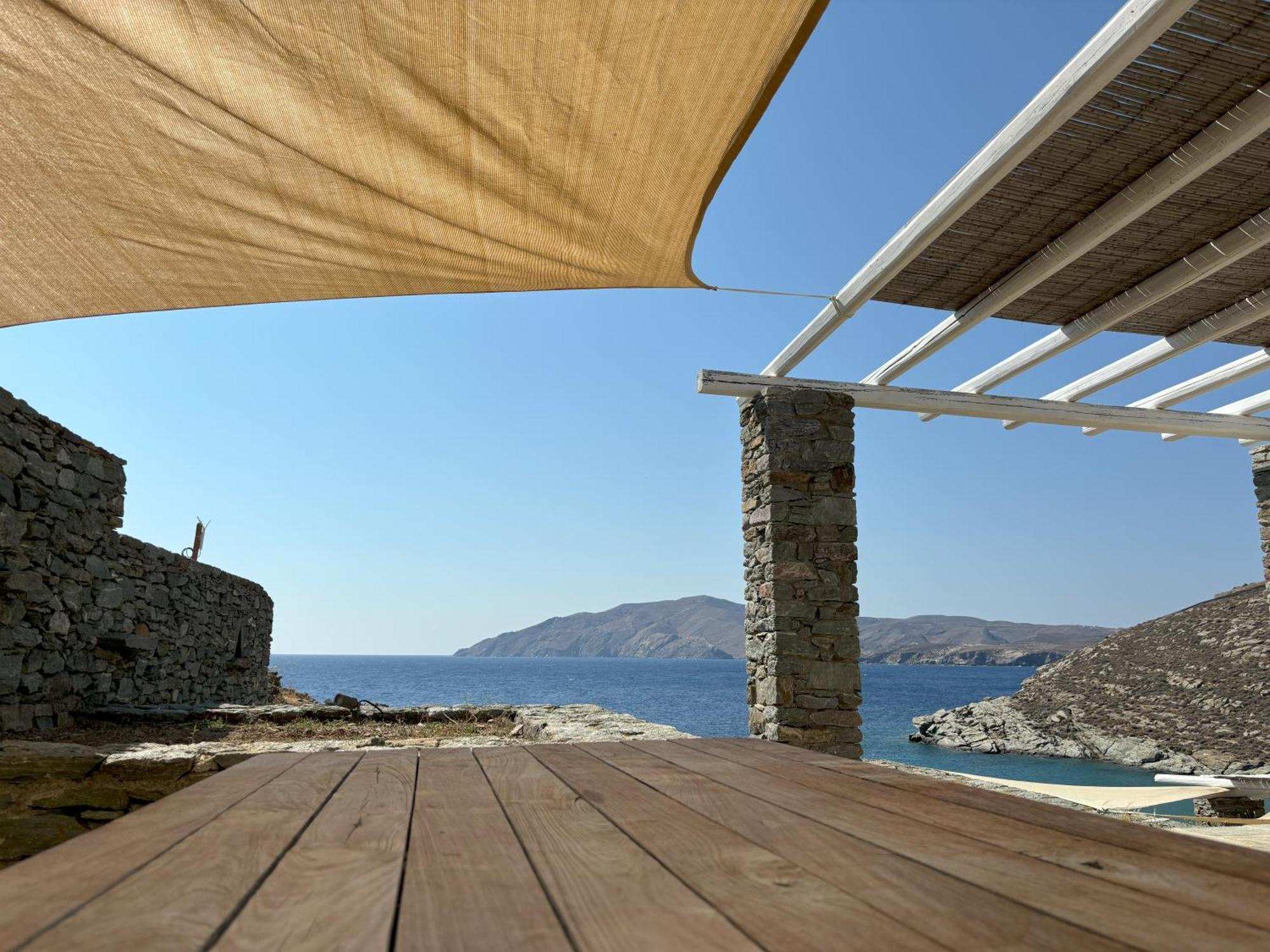 Almyra Yellow Villa Кітнос Екстер'єр фото