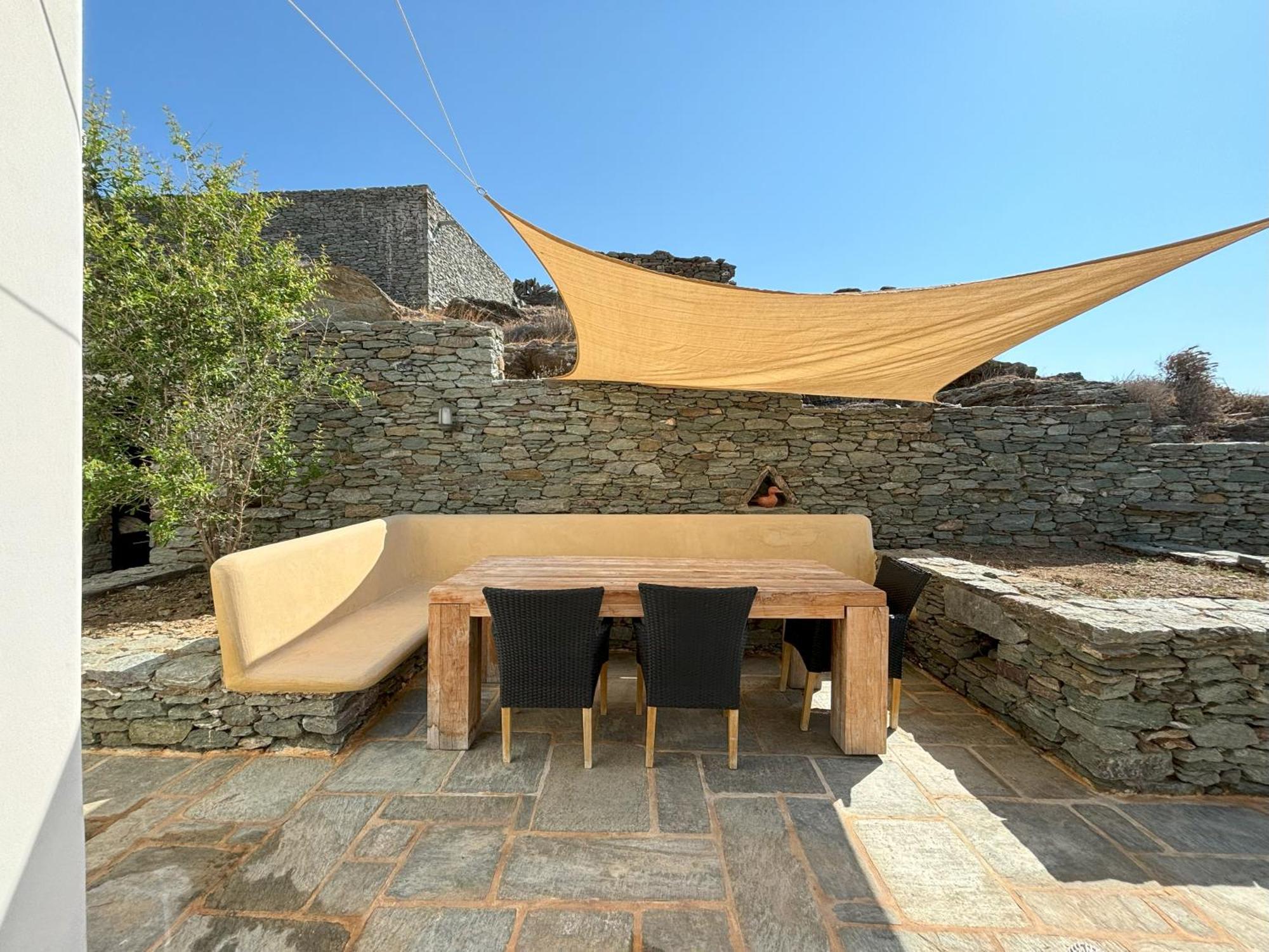 Almyra Yellow Villa Кітнос Екстер'єр фото